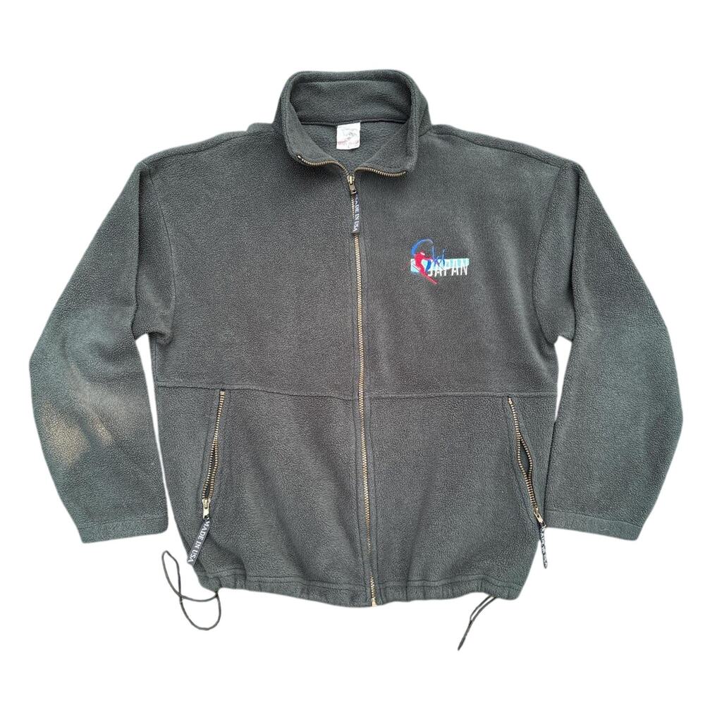 Men's 90s Ski Japan Fleece Zip-Up Jacket